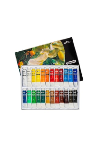 Bigpoint Akrilik Boya Seti 12Ml Tüp 24 Renk