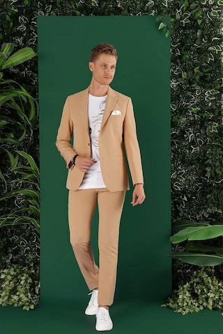 Efor C 645 Slim Fit Camel Spor Ceket CAMEL