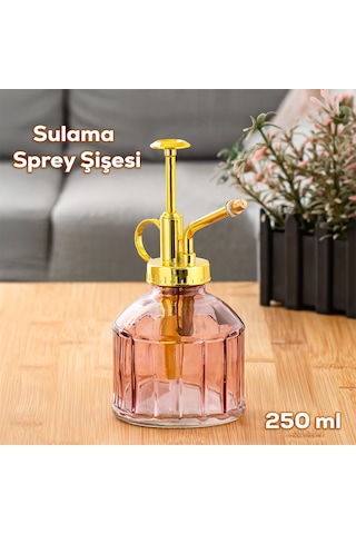 Perotti Vintage Cam Bitki Sulama Şişesi 250 ML Mor