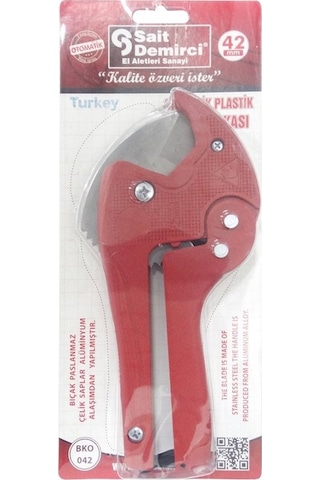 Sait Demirci Bko042 Pvc Boru Kesme Makası 42 MM