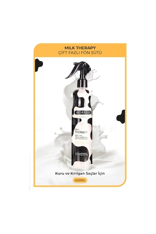 Morfose Milk Therapy Çift Fazlı Sprey Fön Suyu 400 ML