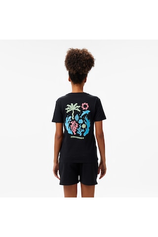 Converse Kadın Siyah T-shirt 10027759 SIYAH