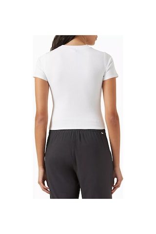 Vuori Modal Kesimli Pose Fitted Crop Top, Yumuşak & Esnek Kesim, Çok Yönlü Beyaz
