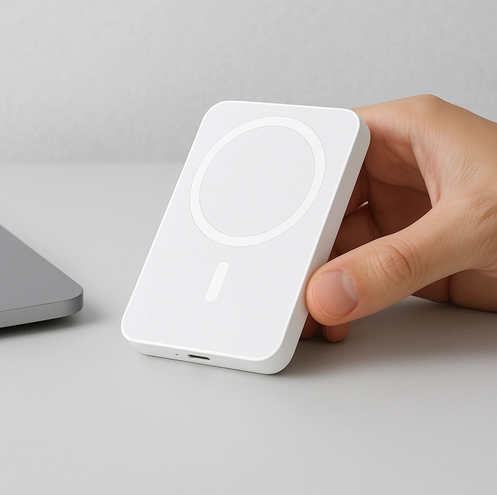 Schitec Taşınabilir Magsafe Özellikli 10000mah Powerbank Beyaz Yk-p950 Beyaz