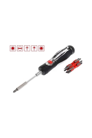Gedore Red R38920000 Bits Uçlu Cırcır Tornavida Seti 13'ü 1 Arada 3301337