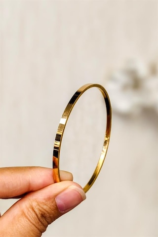 İdeal Sarraf 22 Ayar İşçiliksiz Kibrit Bilezik 20 Gr 4 Mm