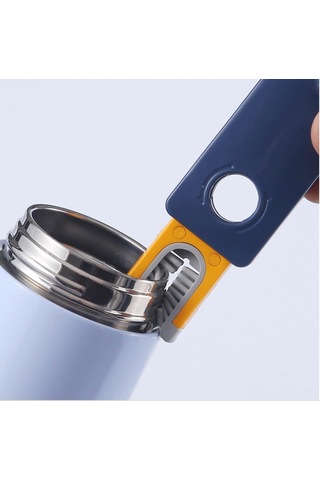 Tenfowee Mavi Modern Minimalist Silikon Bardak Fırçası - Dört İşlevli Kuvvetli Temizleme, Köşelerde Ve Boşluklarda Kirleri Temizler, Bardakları Hasar Vermeden