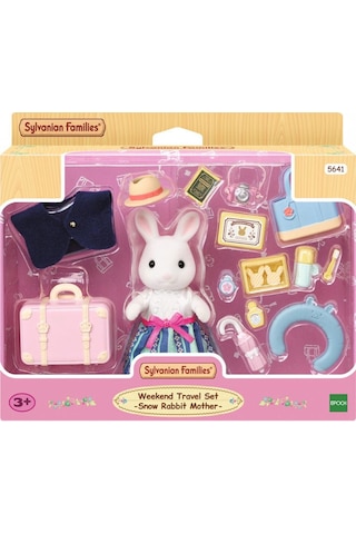 Sylvanian Families Hafta Sonu Seyahat Seti Kar Tavşanı Anne 5641