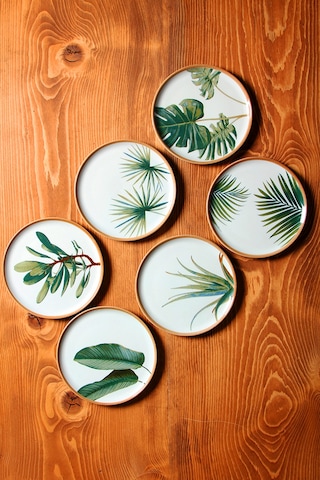 Porland İklim 6 Parça 6 Kişilik Porselen Pasta Servis Takımı 20 c