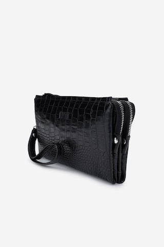 Valmenti Erkek Hakiki Deri Siyah Kroko El Çantası 147 892 Erk Cnt Y25 Sıyah Kroko Siyah