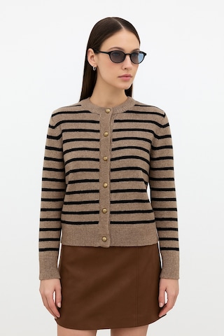 Fashion Friends Bayan Hırka 25k0288k1 Bej Bej