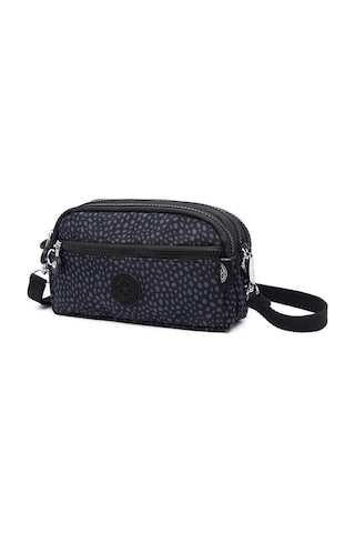 Smart Bags Minik Boy Su Geçirmez Krınkıl Kumaş Telefon Ve Postacı Çantası Puantiye Siyah
