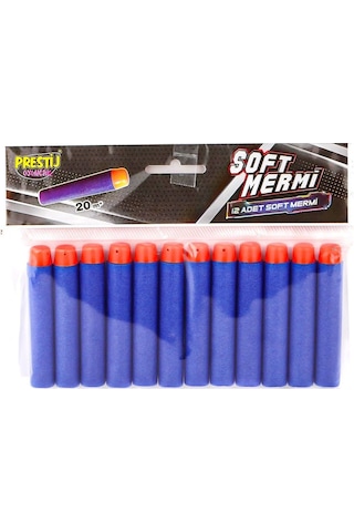 Fab Bk 001 Yedek Yumuşak Dart Mermisi 12 Adet Soft Mermi