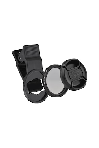 Andoer 37mm Profesyonel Akıllı Telefon Cpl Filtre Seti Klipsli Dairesel Polarize Lens Evrensel