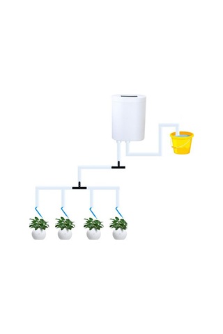 Suntek Tatil Bahçesi Için Otomatik Damla Sulama Seti Stil-b