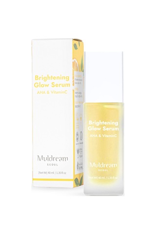 Aha Ve C Vitamini İçeren Aydınlatıcı Işıltı Etkili Kore Serum 40ml Peeling & Anti-aging Bakım