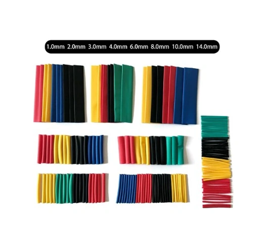 164 Parça Set Isıyla Daralan Makaron Kablo Koruyucu Kılıf 4741