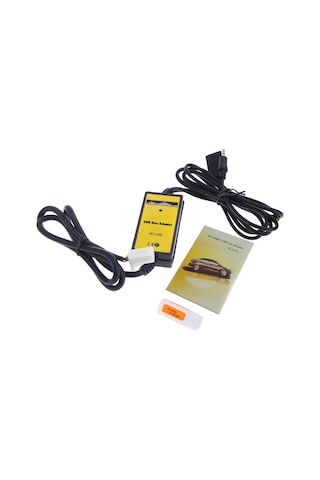 Xindoker Toyota 2 6p İçin Araç Usb Aux Adaptörü - Cd Kalitesi Ses, Usb/sd Kart Desteği, Radyo Panel Kontrolü, Kol Çubuğu Kumandasız Kullanım