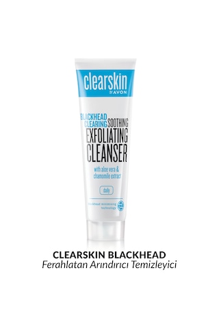Avon Clearskin Siyah Nokta Yatıştırıcı Peeling Temizleyici 100 ML