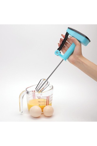 Hfambition Kırmızı El Manuel Mikser - Evde Hamur, Krema Ve Yumurta Karıştırıcı - Fırıncı Aleti Diğer