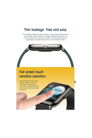 Singree 1.4" Renkli Dokunmatik Akıllı Saat Ip67 Su Geçirmez