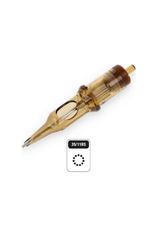 Kwadron 1211 Rslt Round Shader Long Taper - Kartuş Dövme İğnesi