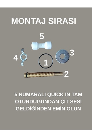 Rudi Armatür Arıtma Musluğu Aç Kapa Musluk Tek Yol 1 Adet Siyah