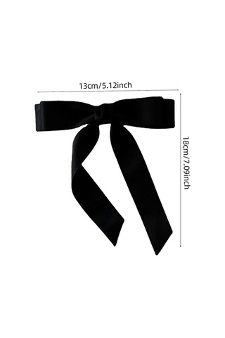 Fiyonk Şeklinde Saç Tokaları Sıcak Kız Uzun Kurdele Fiyonk0004 Diğer