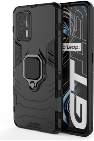 Microcase Realme Gt 5G Batman Yüzüklü Armor Kilif - Siyah 538236247