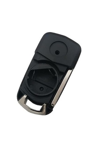 Autohan Keys Opel Astra H İçin 2 Butonlu Anahtar Kumanda Kabı, Siyah Plastik