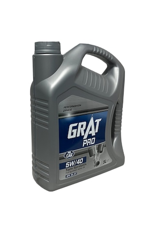 Grat Pro 5W-40 Tam Sentetik Motor Yağı 5 L