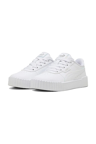 Puma Carina 3.0 Holo 2.0 Ps Çocuk Günlük Ayakkabı 40228101 Beyaz Beyaz
