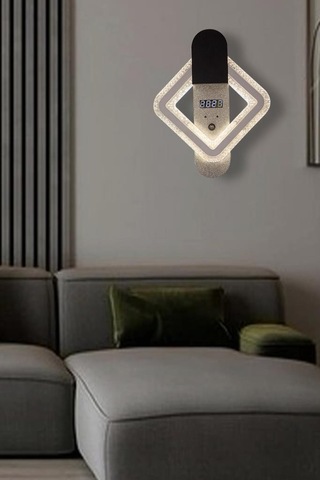 Eray Aydınlatma T8235 Siyah Rgb Led Avize Siyah