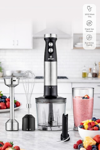 Emsan Gusto 3in1 1200 W Blender Seti