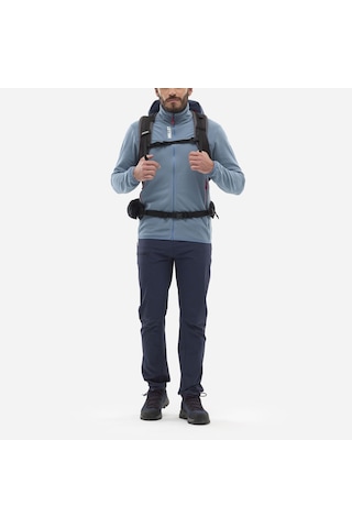 Millet Ubıc Lgrıd Jkt Erkek Polartec Ceket Tam Fermuar Mıv10448 N3171 Mavi
