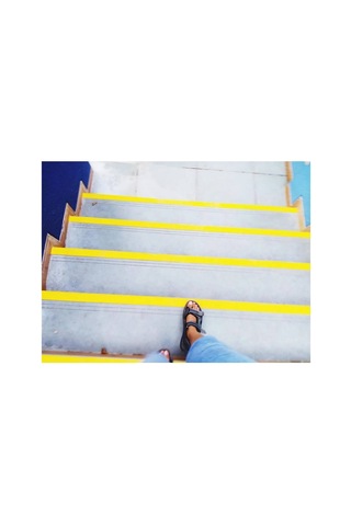 Sarı Merdiven Ve Zemin Kaydırmaz Bant 25mm X 25mt Kaymaz Antislip Bant Bant Marketim