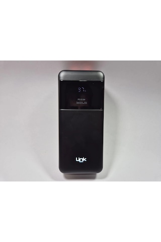 Linktech Powerbank Lc33 Strong - 30.000 Mah 22.5w Hızlı Şarj Powerbank - Kaliteli Taşınabilir Şarj A Siyah