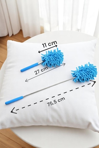 Teleskopik Mikrofiber Pratik Uzayabilen Toz Alma Fırçası Uzayabilen Toz Alma Fırçası Aparatı