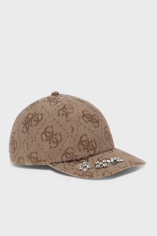 Guess Audrey Tamamı Logolu Şapka Aw5615pol01 Bayan Şapka Aw5615 Pol01 Ltl Kahve