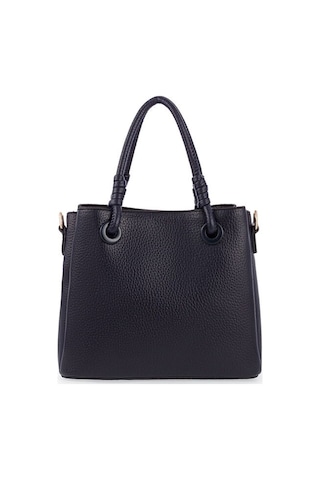 Bilik Deri Logo Detaylı Lacivert Kadın El Çantası Riv 145-r Lacivert
