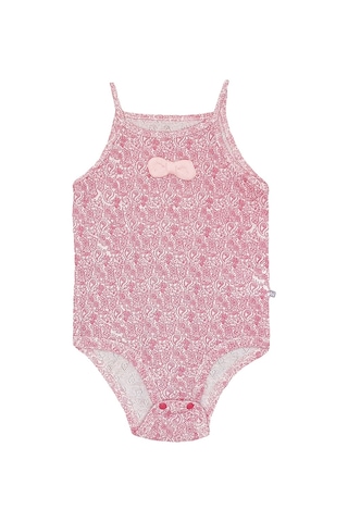 S-Mall Bibaby Pink Flowers Jakarlı Bebek Badi - Pembe (491109325) Pembe