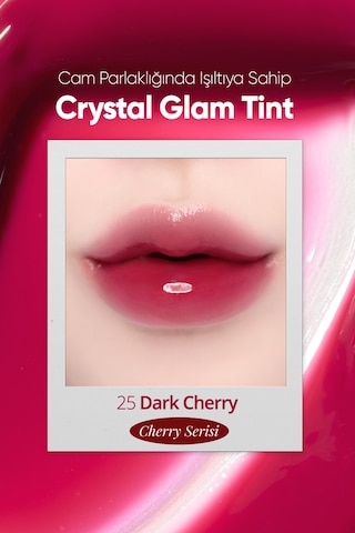 Clıo Crystal Glam Tint 25 Dark Cherry