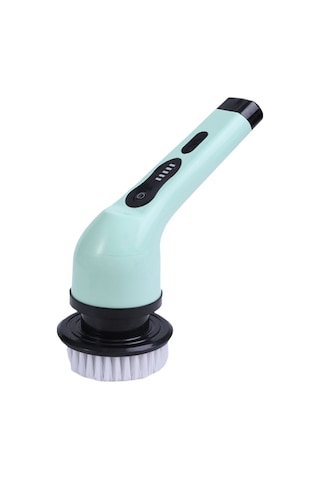 Yaozixa Elektrikli Çok İşlevli Temizleme Fırçası Ev Mutfak Banyo Cam Temizleme Fırçası Uzun Ve Kısa Çift Amaçlı Fırça El