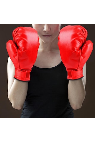 Suntek Mma Eldiven Fitness Dövüş Kırmızı-yetişkin Kırmızı