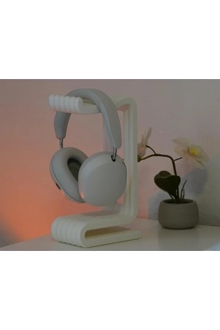 Dekoratif Ergonomik Tasarımlı Kulaklık Standı Modern Headphone Stand - Design Headphone Stand