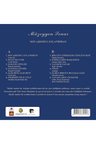Müzeyyen Senar Son Aşkımı Canlandıran Plak