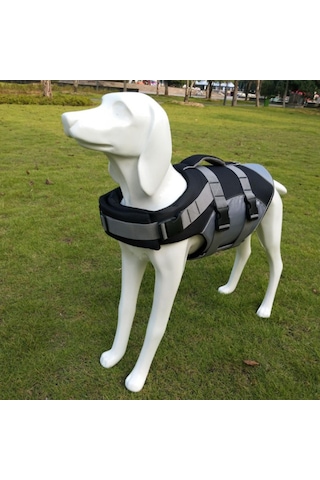 Suntek Yüzme Pet Supply Için Köpek Can Yeleği Xl-siyah