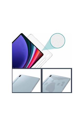 Galaxy Uyumlu Tab S9 Plus Kılıf Zore Tablet Süper Silikon Kapak