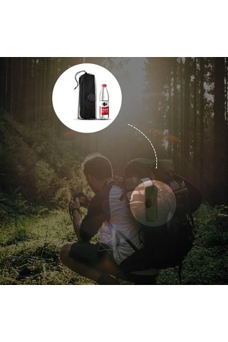 Prestigegoods 20l Aotu At6628 Taşınabilir Güneşli Outdoor Kamp Duşu Mavi Mavi