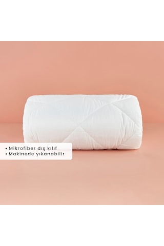 Bella Maison Çift Kişilik Yorgan Beyaz %100 Microfiber 195 x 215 CM Beyaz